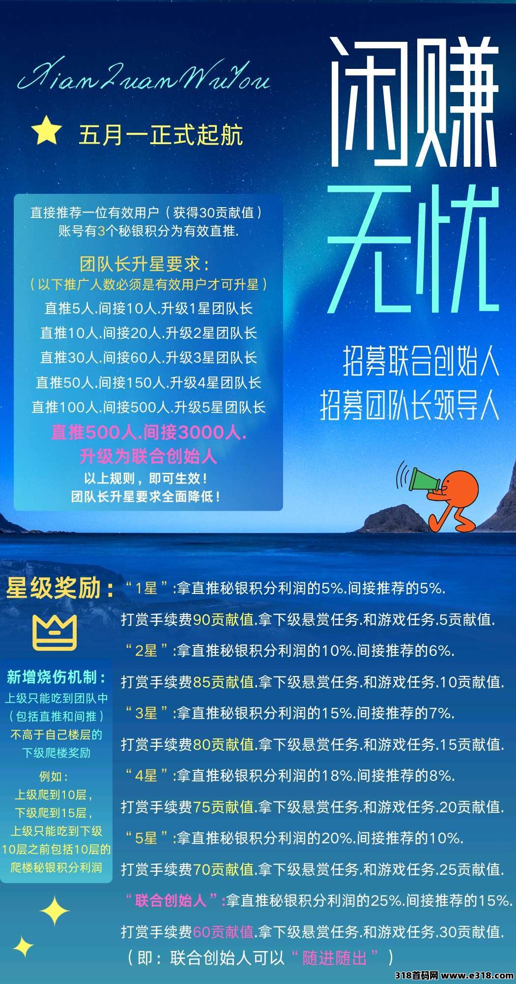 闲赚无忧，星途模式