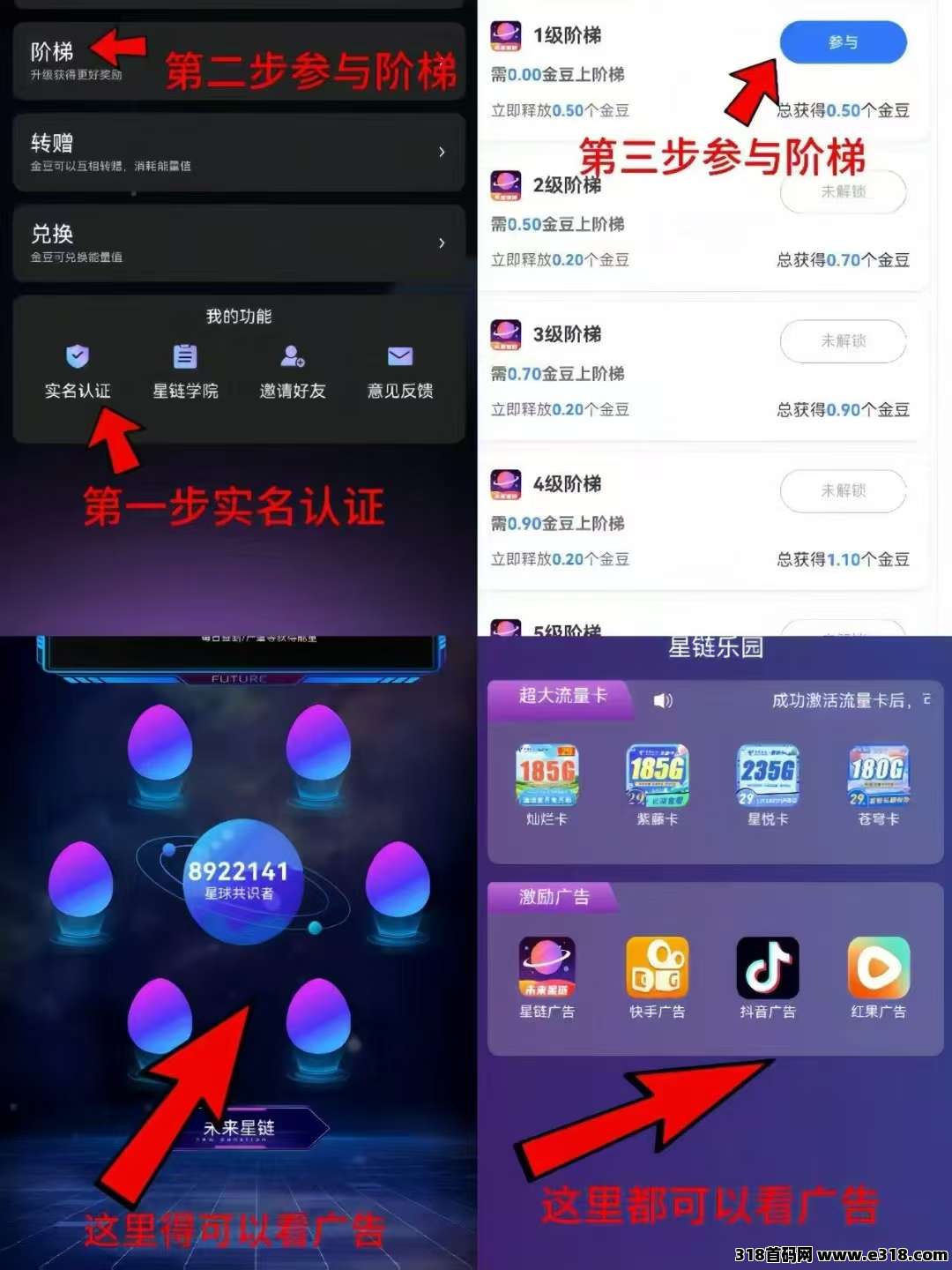 未来星链怎么玩？0撸也能赚，轻松上10级**，打造长期被动收益