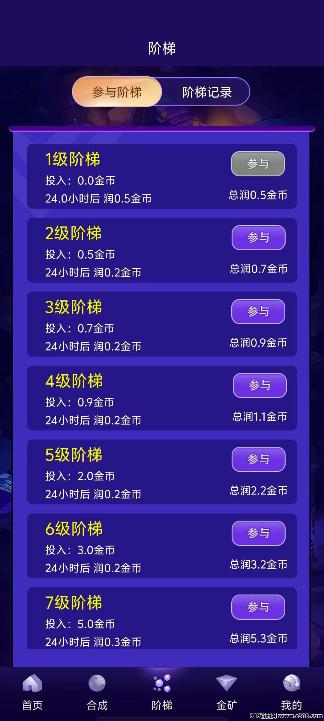 星潮小镇零撸，上墙模式，保底收益，广告赚，多种玩法