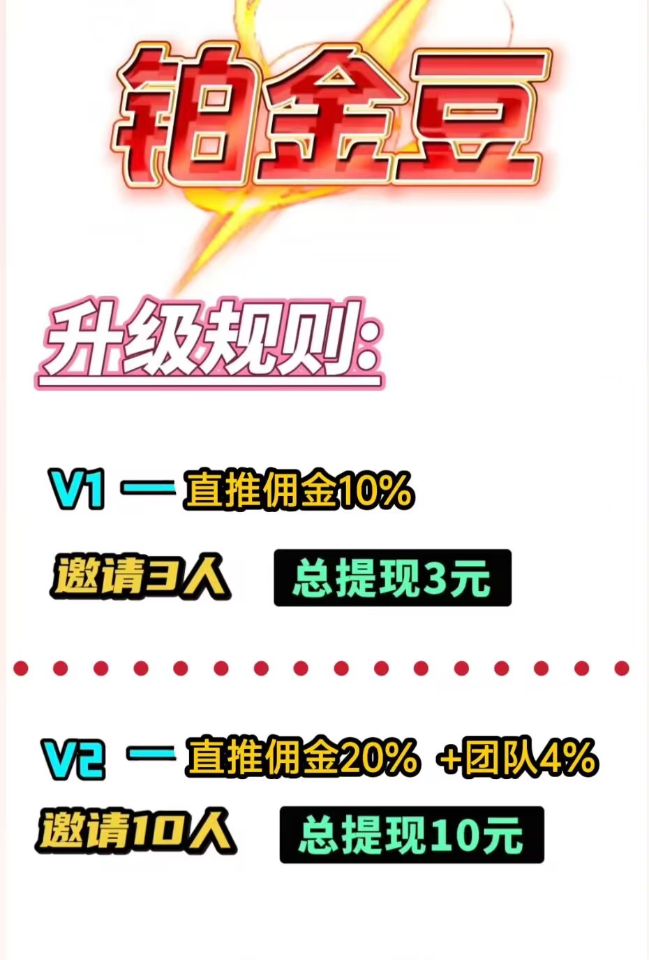 铂金豆看广告，不养机有保底，单机一天几十以上，多机翻倍