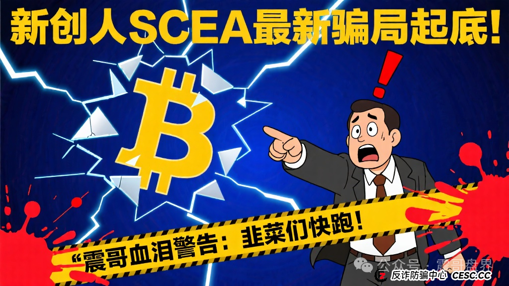 新创人SCEA最新骗局起底!震哥血泪警告:韭菜们快跑!