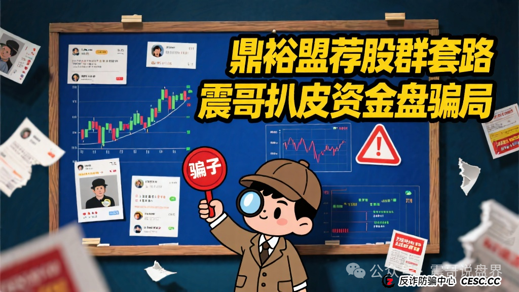 鼎裕盟杨岩泽荐股群套路,震哥带你扒皮这个资金盘骗局