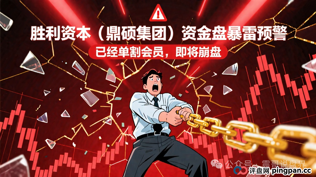 胜利资本(鼎硕集团)资金盘暴雷预警,已经单割会员,即将崩盘
