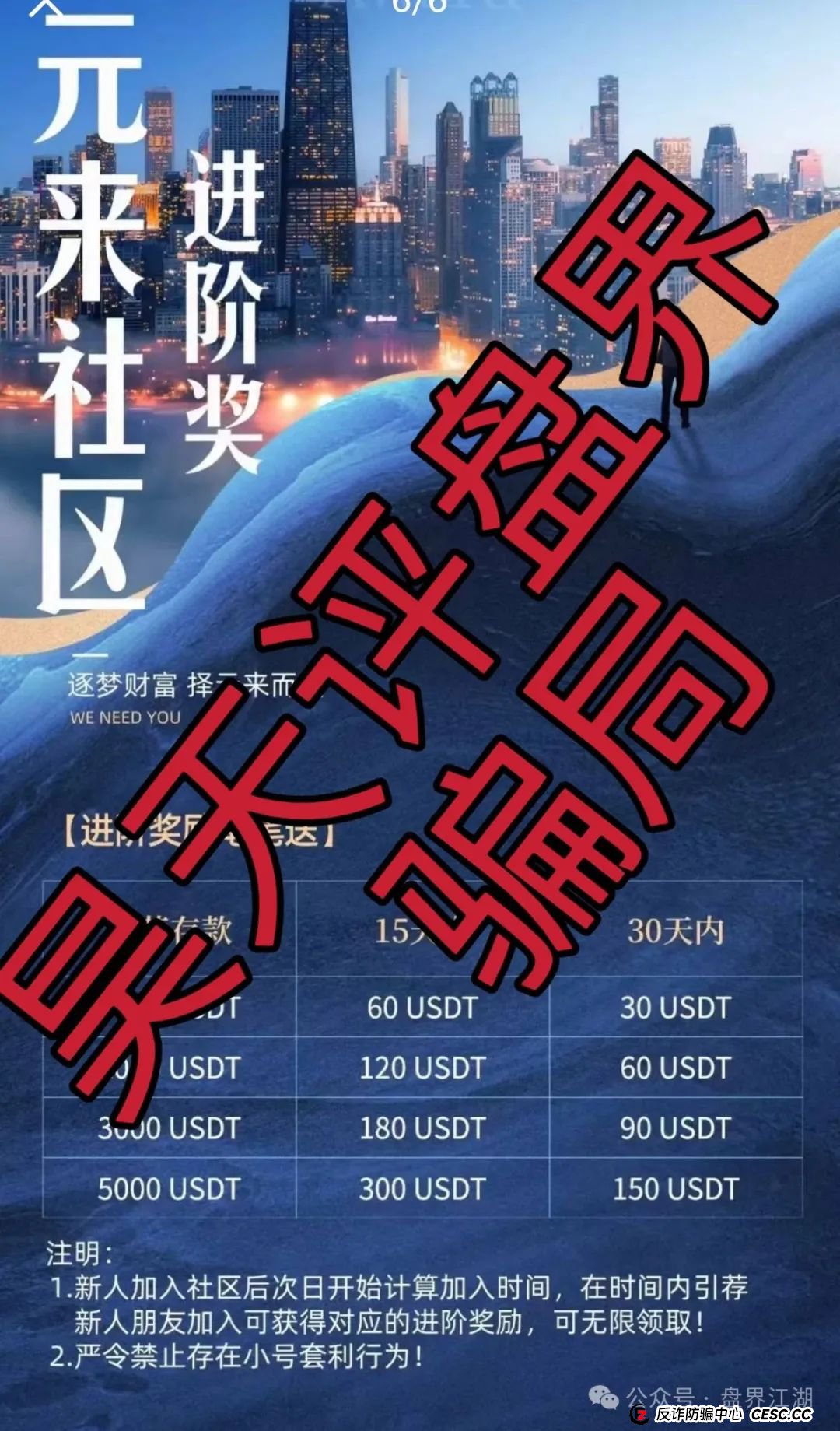元来社区UBS跟单类资金盘骗局，高度预警，看见一定要远离！