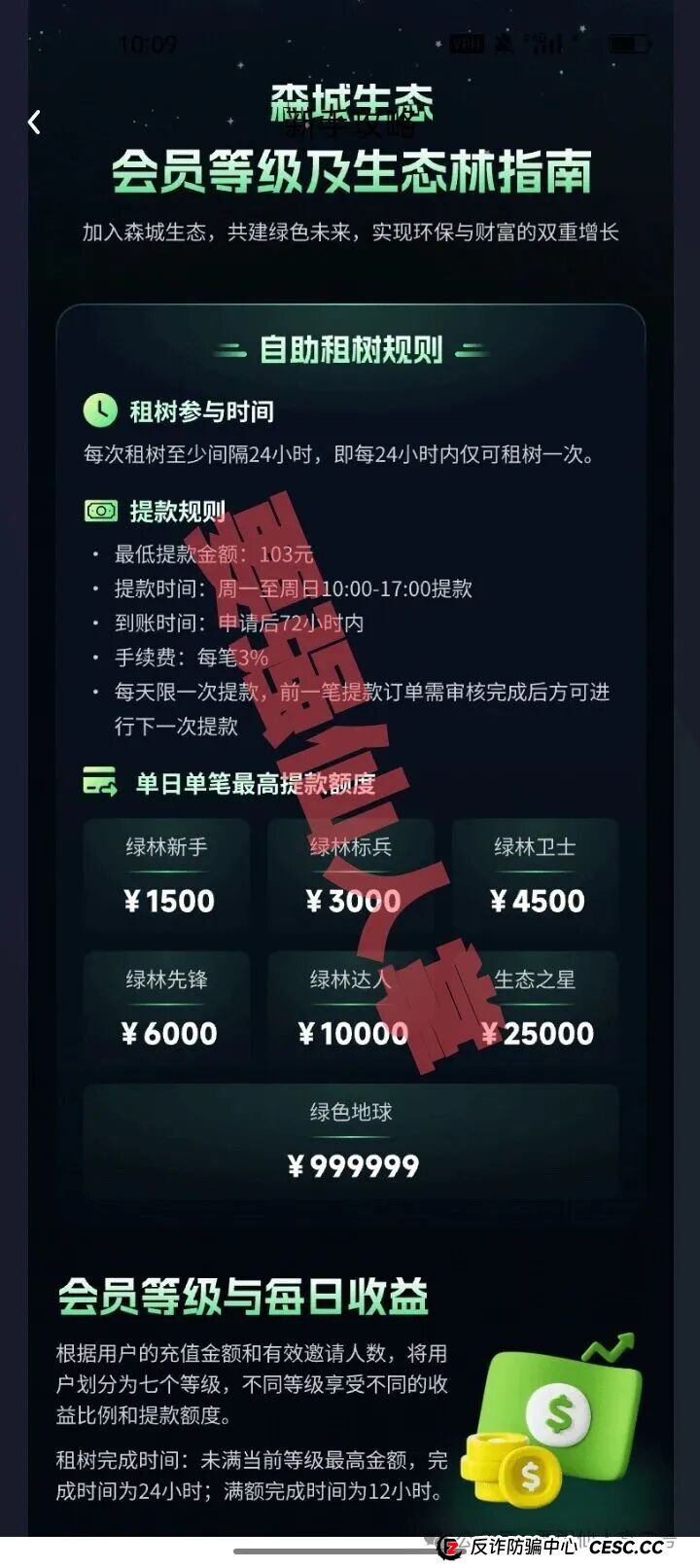 警惕“森源SenYuan”一个披着“环保外衣”的资金盘骗局，千万别入不要踩坑！