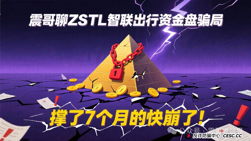 ZSTL智联出行资金盘骗局，撑了7个月的快崩了！
