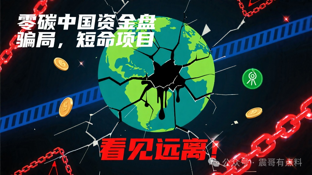 零碳中国资金盘资金盘骗局，短命项目，看见远离